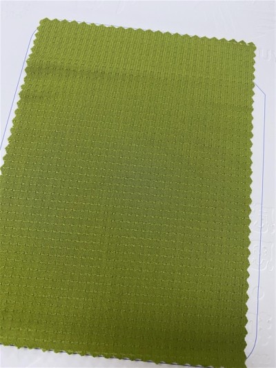 GZ-YXYF 3210# Elastic Shell Net Width: 170CM Weight: 170GSM Composition: 10%spandex 90%polyester Moisture wicking front view